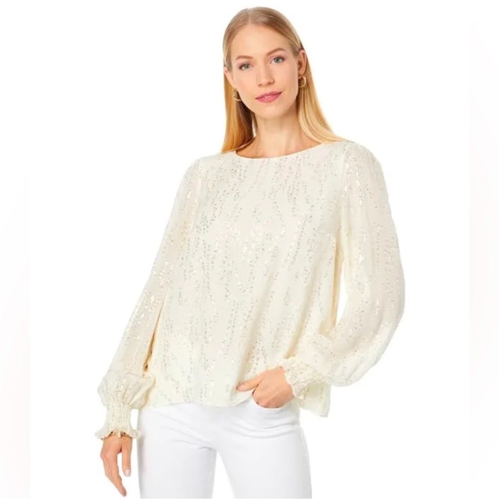 Lilly Pulitzer Idina Silk Top